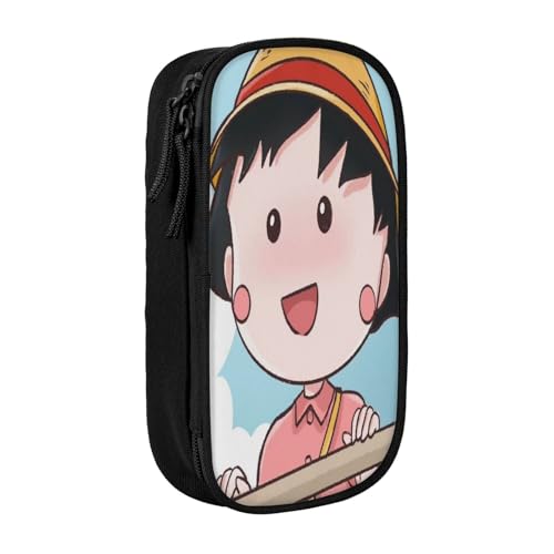 YINGD Chibi Maruko-chan Federmäppchen, wasserabweisender Stoff, schnell trocknendes Oxford-Tuch, für Outdoor-Aktivitäten und tägliches Pendeln von YINGD