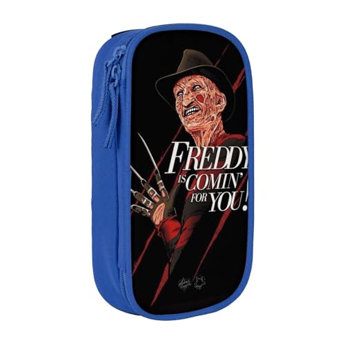 YINGD Churky Federmäppchen, Federmäppchen, Stifte, Kinder, große Aufbewahrungstasche, Schulbedarf, Geschenk, Schreibwaren, blau, 21x10.5x5cm, Taschen-Organizer von YINGD