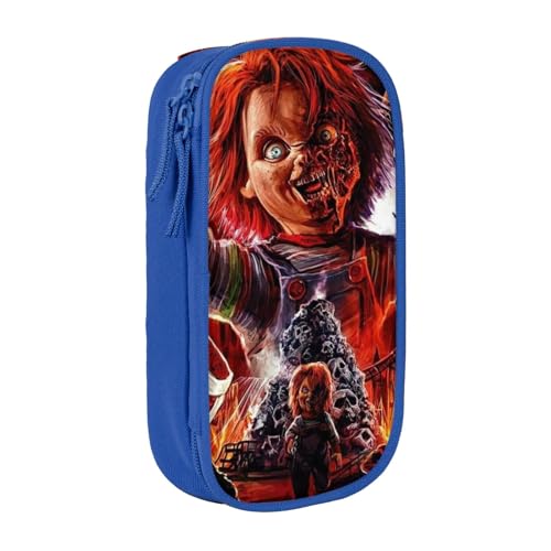 YINGD Churky Federmäppchen, Federmäppchen, Stifte, Kinder, große Aufbewahrungstasche, Schulbedarf, Geschenk, Schreibwaren, blau, 21x10.5x5cm, Taschen-Organizer YINGD Churky Federmäppchen, Federmäppchen, Stifte, Kinder, große Aufbewahrungstasche, Schulbedarf, Geschenk, Schreibwaren, blau, 21x10.5x5cm, Taschen-Organizer von YINGD