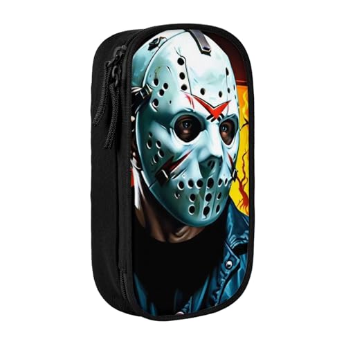 YINGD Churky Federmäppchen, Federmäppchen, Stiftebox für Studenten, große Kapazität, Schüler, Schulgeschenke, Schreibwaren, Schwarz , 21x10.5x5cm, Taschen-Organizer von YINGD