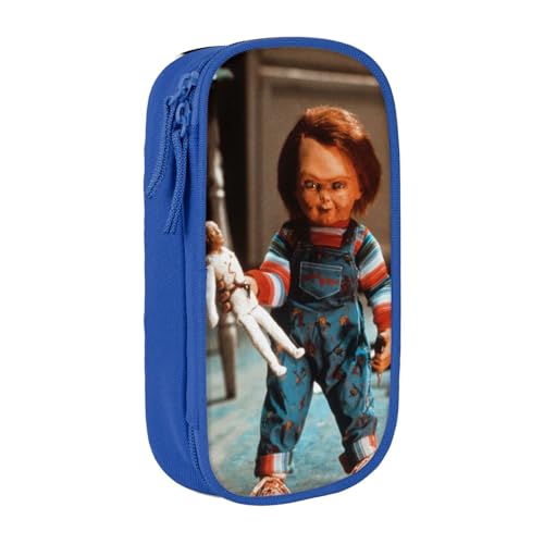 YINGD Churky Federmäppchen, kreative Stiftebox für Kinder, große Kapazität, Schulbedarf, Reißverschluss, Federmäppchen, blau, 21x10.5x5cm, Taschen-Organizer YINGD Churky Federmäppchen, kreative Stiftebox für Kinder, große Kapazität, Schulbedarf, Reißverschluss, Federmäppchen, blau, 21x10.5x5cm, Taschen-Organizer von YINGD