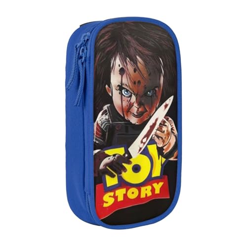 YINGD Churky Federmäppchen, kreative Stiftebox für Kinder, große Kapazität, Schulbedarf, Reißverschluss, Federmäppchen, blau, 21x10.5x5cm, Taschen-Organizer YINGD Churky Federmäppchen, kreative Stiftebox für Kinder, große Kapazität, Schulbedarf, Reißverschluss, Federmäppchen, blau, 21x10.5x5cm, Taschen-Organizer von YINGD