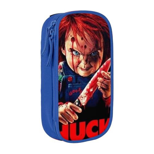 YINGD Churky Federmäppchen, lustiges Stifteetui, Kinder, große Aufbewahrung, Schulbedarf, Kosmetik, Federmäppchen, blau, 21x10.5x5cm, Taschen-Organizer YINGD Churky Federmäppchen, lustiges Stifteetui, Kinder, große Aufbewahrung, Schulbedarf, Kosmetik, Federmäppchen, blau, 21x10.5x5cm, Taschen-Organizer von YINGD