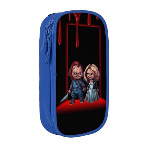 YINGD Churky Federmäppchen, lustiges Stifteetui, Kinder, große Aufbewahrung, Schulbedarf, Kosmetik, Federmäppchen, blau, 21x10.5x5cm, Taschen-Organizer YINGD Churky Federmäppchen, lustiges Stifteetui, Kinder, große Aufbewahrung, Schulbedarf, Kosmetik, Federmäppchen, blau, 21x10.5x5cm, Taschen-Organizer von YINGD