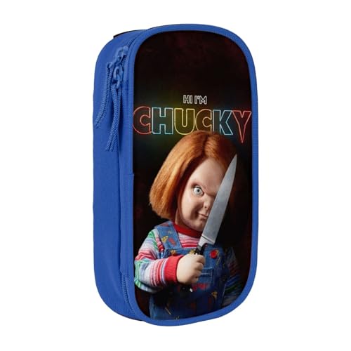 YINGD Churky Federmäppchen, lustiges Stifteetui, Kinder, große Aufbewahrung, Schulbedarf, Kosmetik, Federmäppchen, blau, 21x10.5x5cm, Taschen-Organizer YINGD Churky Federmäppchen, lustiges Stifteetui, Kinder, große Aufbewahrung, Schulbedarf, Kosmetik, Federmäppchen, blau, 21x10.5x5cm, Taschen-Organizer von YINGD