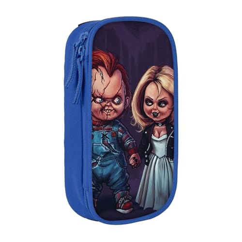 YINGD Churky Federmäppchen, modisch, für Kinder, große Aufbewahrung, Schulbedarf, Geschenke, Stiftebox, blau, 21x10.5x5cm, Taschen-Organizer YINGD Churky Federmäppchen, modisch, für Kinder, große Aufbewahrung, Schulbedarf, Geschenke, Stiftebox, blau, 21x10.5x5cm, Taschen-Organizer von YINGD