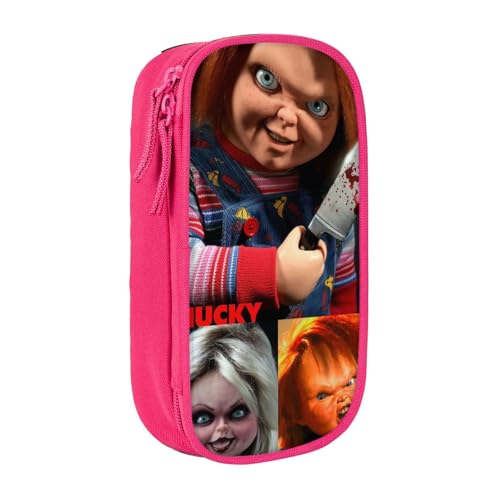 YINGD Churky Federmäppchen für Kinder, große Aufbewahrung, Schulbedarf, Geschenke, Federmäppchen, rose, 21x10.5x5cm, Taschen-Organizer von YINGD