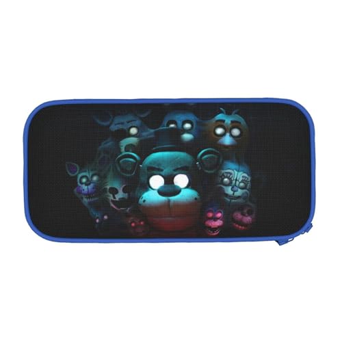 YINGD Crown Unicorn Geschenke für Mädchen – niedliches großes Hardtop-Federmäppchen mit Fach – Kinder-Schulbedarf-Organizer, Schreibwaren-Box, Reißverschlusstasche, Schwarz , 21x10.5x5cm von YINGD