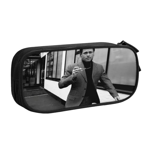 YINGD Dexter's Labor-Federmäppchen, auslaufsicheres Innenleben – Oxford-Tuch mit Reißverschluss für Tintenstifte, Lippenstifte, kleine Gegenstände, mehrfarbig, Europäischer und amerikanischer Stil von YINGD