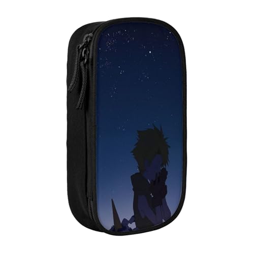 YINGD Digimon Federmäppchen mit abnehmbarem Gurt – Oxford-Tuch mit mehreren Fächern für Stifte, Werkzeuge, Kosmetik von YINGD