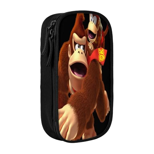 YINGD Donkey Kong Federmäppchen, wasserabweisender Stoff, schnell trocknendes Oxford-Tuch, für Outdoor-Aktivitäten und tägliches Pendeln von YINGD