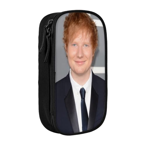 YINGD Ed Sheeran Federmäppchen aus wasserabweisendem Stoff – schnell trocknendes Oxford-Tuch für Outdoor-Aktivitäten & tägliches Pendeln, mehrfarbig, Europäischer und amerikanischer Stil, Retro von YINGD