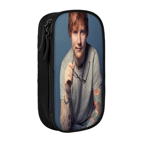 YINGD Ed Sheeran Federmäppchen für Bastelbedarf, Organizer mit mehreren Fächern für Perlen, Fäden, kleine Werkzeuge, mehrfarbig, Europäischer und amerikanischer Stil, Retro, modern von YINGD