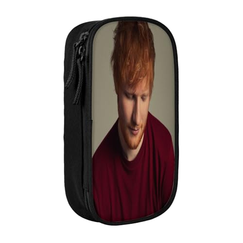 YINGD Ed Sheeran Federmäppchen für Musikliebhaber – Oxford-Tuch für Gitarrenplektren, Noten, Stifte (Geschenkidee), mehrfarbig, Europäischer und amerikanischer Stil, Retro, modern von YINGD