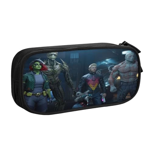 YINGD Edge of The Galaxy Federmäppchen mit Magnetverschluss - Schnellzugriff-Design für Stifte, Haftnotizen, Büroklammern von YINGD