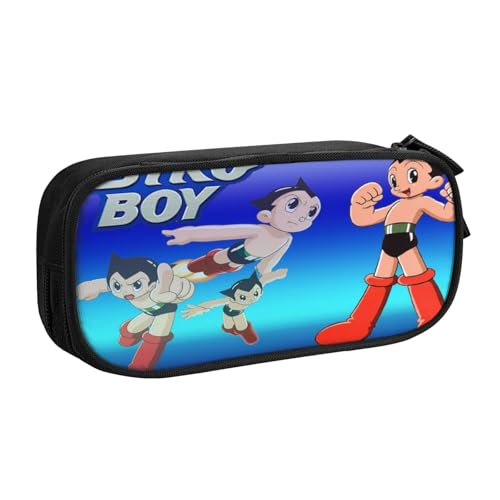 YINGD Federmäppchen, Federmäppchen, Reißverschluss, Organizer, Schreibwarenhalter, Aufbewahrungsbox für Büro, Schule, Dschungel, lustiger Dinosaurier-Dino, Schwarz , 21x10.5x5cm, Taschen-Organizer von YINGD