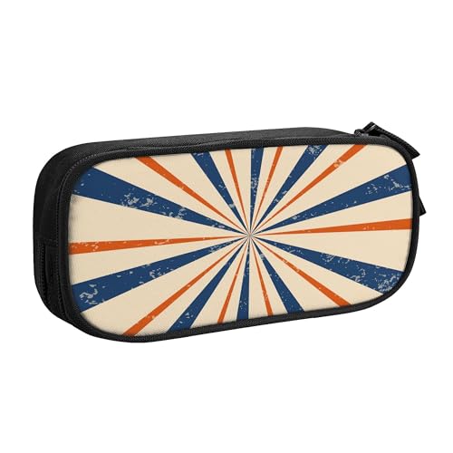 YINGD Federmäppchen, Queen Rock Band Freddie-Mercury, großes Fassungsvermögen, Stifteetui, Tasche, Schreibwaren, Schreibtisch-Organizer mit Reißverschluss, für Schule und Büro, Schwarz , 21x10.5x5cm von YINGD