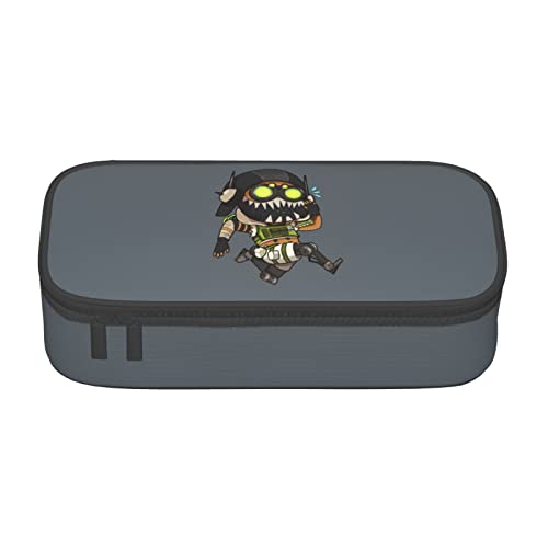 YINGD Federmäppchen Apex Legends Anime Schreibwaren Tasche Stifttasche Große Kapazität Niedlich Einfach Schule Uni j148, Schwarz , 21x10.5x5cm, Taschen-Organizer von YINGD
