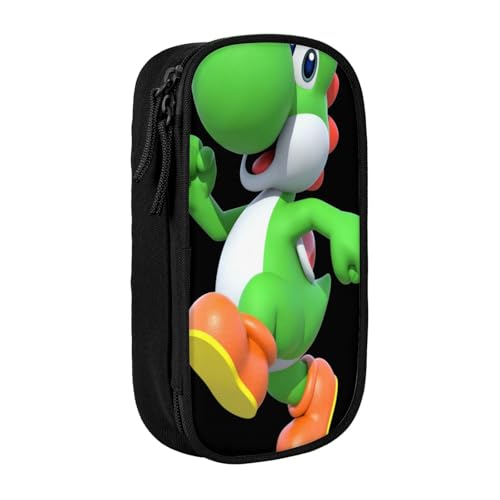 YINGD Federmäppchen mit Dinosaurier-Krokodil-Tier-Cartoon-Motiv, niedlich, für Mädchen und Jungen, großes Federmäppchen, mehrfarbig, Europäischer und amerikanischer Stil, Retro, modern von YINGD