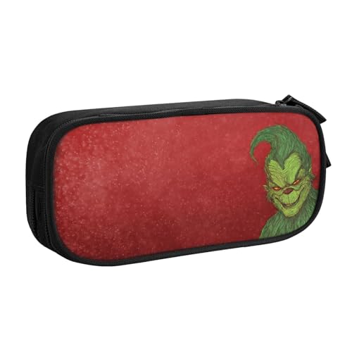 YINGD Federmäppchen mit Dinosaurier-Motiv, Chrom, lustig, Computer-Programmierer, große Kapazität, Tasche für die Schule, mehrfarbig, Europäischer und amerikanischer Stil, Retro, modern von YINGD