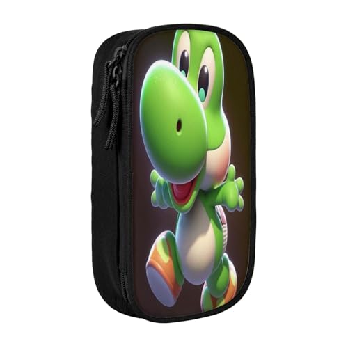 YINGD Federmäppchen mit Dinosaurier-Motiv, niedliches Cartoon-Motiv, Stiftebox, Federmäppchen für Mädchen und Jungen, großes Fassungsvermögen, mehrfarbig, Europäischer und amerikanischer Stil, Retro von YINGD