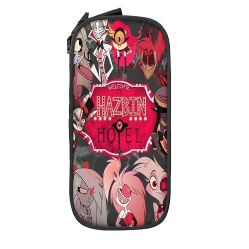 YINGD Federmäppchen mit Regenbogen-Motiv, hohe Puppen, Blumen, doppellagig, großes Fassungsvermögen, Büro-Federmäppchen, perfektes Geschenk, mehrfarbig, Europäischer und amerikanischer Stil, Retro von YINGD