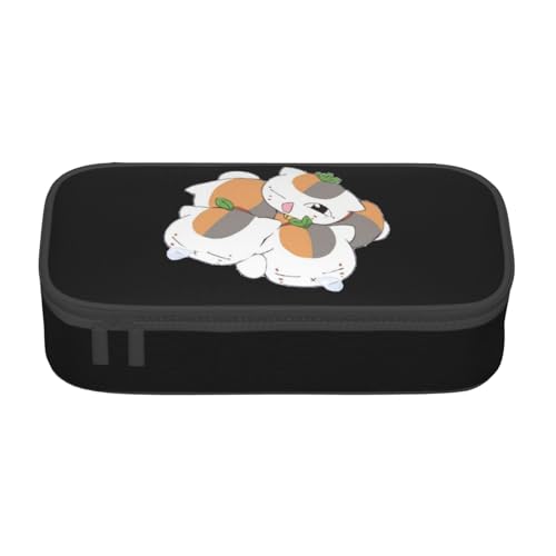YINGD Federmäppchen von Natsume's Book of Friends, Nyanko Sensei, Anime-Schreibwaren-Tasche, Stifthalter, großes Fassungsvermögen, Studenten, niedlich, einfache Kosmetiktasche, Uni, HV3E130 von YINGD