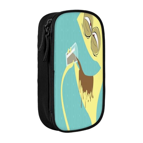 YINGD Foster's Home for Imaginary Friends Federmäppchen für Schreibtisch-Organisation, kompakte Oxford-Tuch-Tasche zum Entwirren von Arbeitsbereichen, Schubladen, mehrfarbig, Europäischer und von YINGD