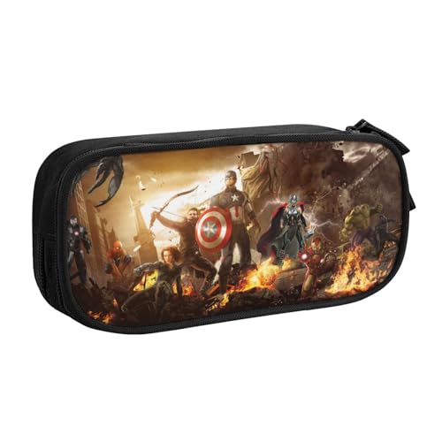 YINGD G.I. Joe A Real American Hero Federmäppchen, auslaufsichere Innenseite, Oxford-Tuch mit Reißverschluss für Tintenstifte, Lippenstifte, kleine Gegenstände von YINGD