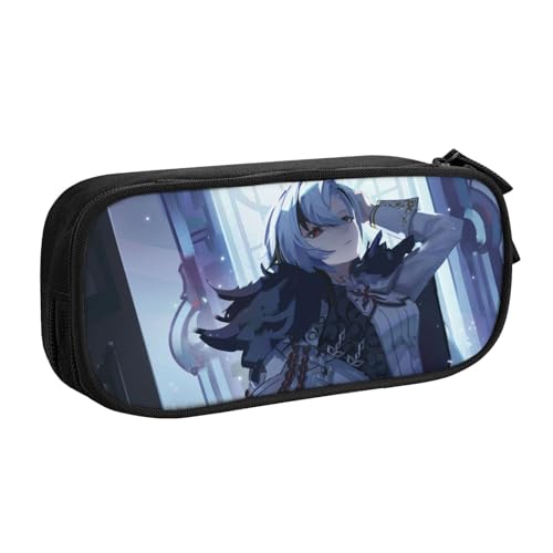YINGD GENSHIN Impact Federmäppchen mit abnehmbarem Riemen – Oxford-Tuch Multi-Fach Tasche für Stifte, Werkzeuge, Kosmetik von YINGD