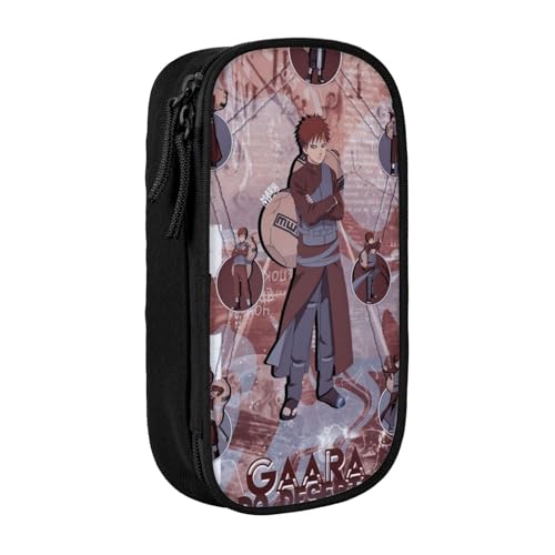 YINGD Gaara Federmäppchen auslaufsicher innen – Oxford-Tuch mit Reißverschluss für Tintenstifte, Lippenstifte, kleine Gegenstände von YINGD