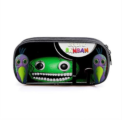 YINGD Garten of Banban Class Federmäppchen mit Gartenfach für Grundschule, Studenten, quadratisch, für Bleistifte, Schreibwarenbox, Schwarz , 21x10.5x5cm, Taschen-Organizer von YINGD