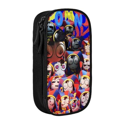 YINGD Garten of Banban Class Federmäppchen mit Gartenfach für Grundschule, Studenten, quadratisch, für Bleistifte, Schreibwarenbox, Schwarz , 21x10.5x5cm, Taschen-Organizer von YINGD