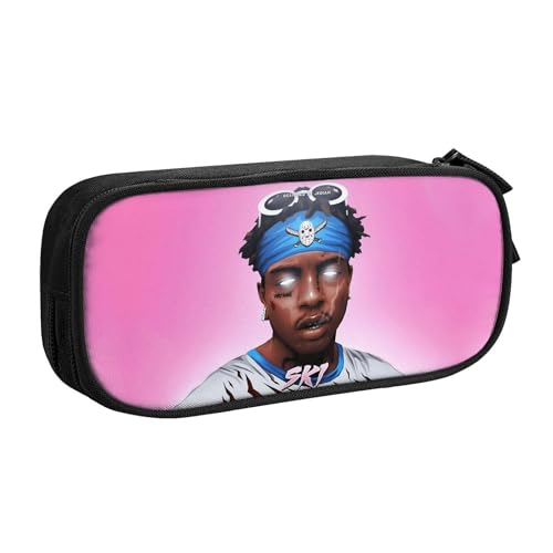 YINGD Garten of Banban Federmäppchen mit großem Fassungsvermögen, ästhetisches Stiftetui, Schulbedarf, Organizer, mehrere Fächer, Schwarz , 21x10.5x5cm, Taschen-Organizer von YINGD