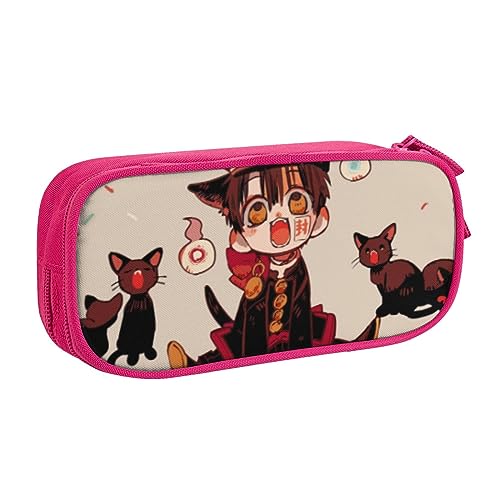 YINGD Garten of Banban Federmäppchen mit großem Fassungsvermögen, ästhetisches Stiftetui, Schulbedarf, Organizer, mehrere Fächer, Schwarz , 21x10.5x5cm, Taschen-Organizer von YINGD