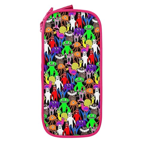 YINGD Garten of Banban Federmäppchen mit großem Fassungsvermögen, ästhetisches Stiftetui, Schulbedarf, Organizer, mehrere Fächer, mehrfarbig, Europäischer und amerikanischer Stil, Retro, modern von YINGD