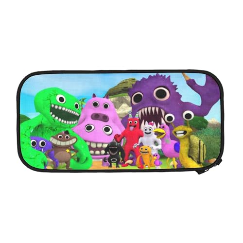 YINGD Garten of Banban Federmäppchen mit großem Fassungsvermögen, ästhetisches Stiftetui, Schulbedarf, Organizer, mehrere Fächer, mehrfarbig, Europäischer und amerikanischer Stil, Retro, modern von YINGD