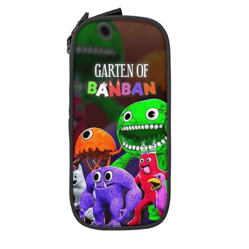 YINGD Garten of Banban Federmäppchen mit großem Fassungsvermögen, ästhetisches Stiftetui, Schulbedarf, Organizer, mehrere Fächer von YINGD