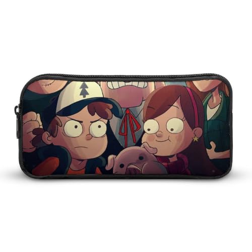 YINGD Gravity Falls Poster-Federmäppchen, Schüler-Stifttasche, Aufbewahrung, Organizer, Federmäppchen, Schreibwaren-Tasche, Bürobedarf für Kinder und Erwachsene, mehrfarbig, Europäischer und YINGD Gravity Falls Poster-Federmäppchen, Schüler-Stifttasche, Aufbewahrung, Organizer, Federmäppchen, Schreibwaren-Tasche, Bürobedarf für Kinder und Erwachsene, mehrfarbig, Europäischer und von YINGD