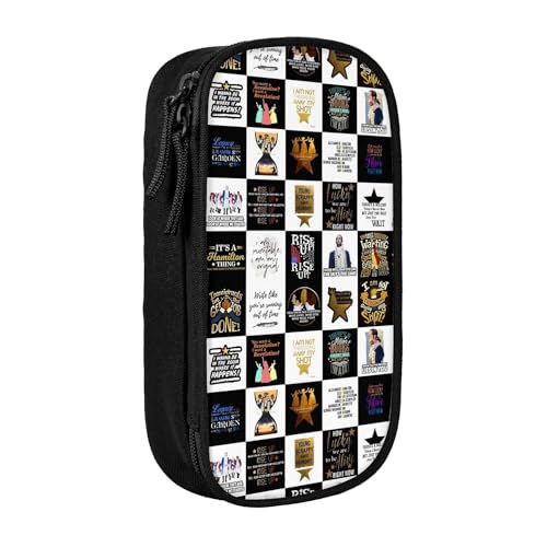 YINGD Große Kapazität Stiftebox Laszlo & Nadja Album Merch Doppellagige Stiftebox Frauen Tasche Tolles Geschenk, mehrfarbig, Europäischer und amerikanischer Stil, Retro, modern von YINGD