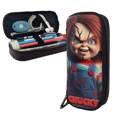 YINGD Großes Federmäppchen Renee Rapp I Love My Girlfriend Fans Büro Doppellagiges Federmäppchen Schreibwaren Frauen Tasche pjd400, mehrfarbig, Europäischer und amerikanischer Stil, Retro, modern von YINGD