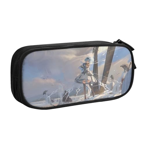 YINGD Horror Games Rainbow Friends Federmäppchen Garten of Banban Federmäppchen Big Bag Schule, mehrfarbig, Europäischer und amerikanischer Stil, Retro, modern von YINGD