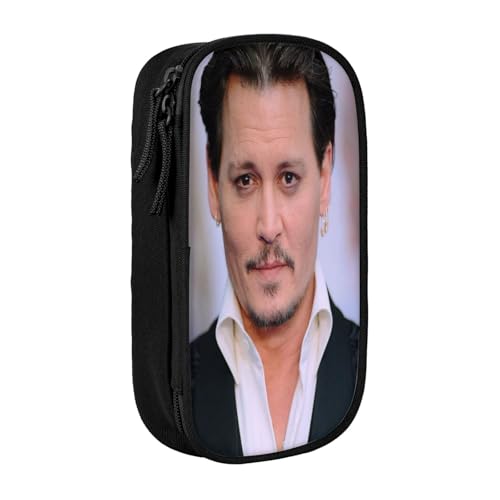 YINGD Johnny Depp Federmäppchen für Krankenschwestern & Ärzte – Hygienisches Oxford-Gewebe mit Reißverschluss für Stifte, Scheren, Notizen, mehrfarbig, Europäischer und amerikanischer Stil, Retro YINGD Johnny Depp Federmäppchen für Krankenschwestern & Ärzte – Hygienisches Oxford-Gewebe mit Reißverschluss für Stifte, Scheren, Notizen, mehrfarbig, Europäischer und amerikanischer Stil, Retro von YINGD