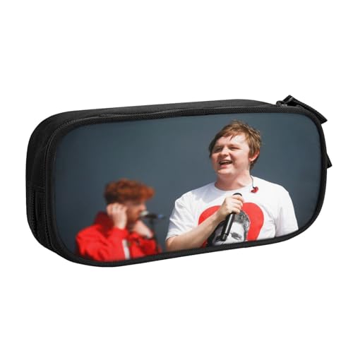 YINGD Lewis Capaldi Federmäppchen mit RFID-blockierender Tasche, sicherer Oxford-Tuch-Organizer für Karten, Stifte, Bargeld, mehrfarbig, Europäischer und amerikanischer Stil, Retro, modern von YINGD