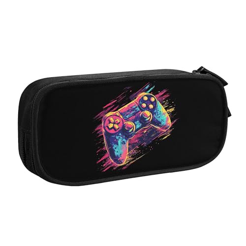 YINGD Lustiges Federmäppchen für den Sommer, Gabby Puppenhaus-Familie, Federmäppchen für Studenten, große Kapazität, Tasche, Studenten, Schule, mehrfarbig, Europäischer und amerikanischer Stil, Retro von YINGD