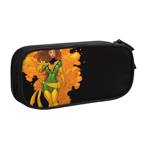 YINGD Marvel Comics Federmäppchen für Musikliebhaber – Oxford-Tuch für Gitarrenplektren, Noten, Stifte (Geschenkidee), mehrfarbig, Europäischer und amerikanischer Stil, Retro, modern von YINGD