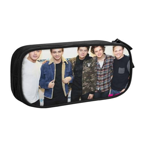 YINGD One Direction Federmäppchen für Musikliebhaber – Oxford-Tuch für Gitarrenplektren, Noten, Stifte (Geschenkidee), mehrfarbig, Europäischer und amerikanischer Stil, Retro, modern von YINGD