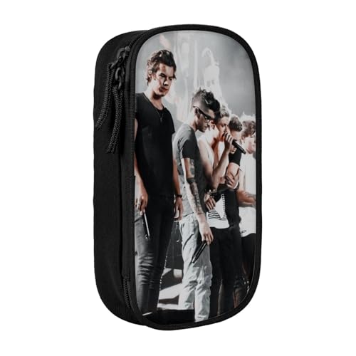 YINGD One Direction Federmäppchen für Wissenschafts-Kits, Laborfreundliches Oxford-Tuch mit auslaufsicherer Innenseite für Werkzeuge, Stifte, mehrfarbig, Europäischer und amerikanischer Stil, Retro von YINGD