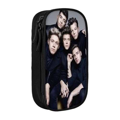YINGD One Direction Federmäppchen für Wissenschafts-Kits, Laborfreundliches Oxford-Tuch mit auslaufsicherer Innenseite für Werkzeuge, Stifte, mehrfarbig, Europäischer und amerikanischer Stil, Retro von YINGD