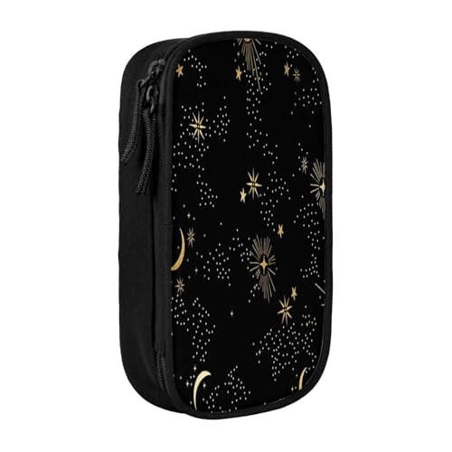 YINGD Rebels of The Cosmos Federmäppchen mit RFID-blockierender Tasche – sicherer Oxford-Tuch-Organizer für Karten, Stifte, Bargeld von YINGD